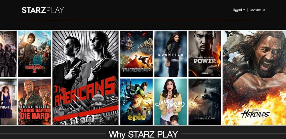 Starz Play Arabia